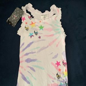 Flowers by Zoe Skull Toddler Outfit Size 6